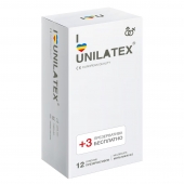 Разноцветные ароматизированные презервативы Unilatex Multifruit  - 12 шт. + 3 шт. в подарок - Unilatex - купить с доставкой в Бердске