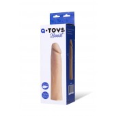 Реалистичная насадка с ярко выраженной головкой - 16,5 см. - A-toys - в Бердске купить с доставкой