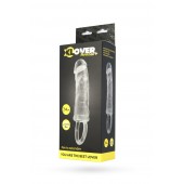 Прозрачная насадка с петлёй для фиксации - 14 см. - ToyFa - в Бердске купить с доставкой