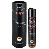 Массажное масло с ароматом крем брюле Huile de Massage Gourmande Creme Brulée - 59 мл. - Plaisir Secret - купить с доставкой в Бердске