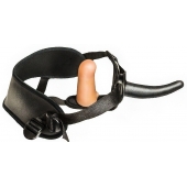 Женский страпон с вагинальной пробкой Woman Strap - 12 см. - LOVETOY (А-Полимер) - купить с доставкой в Бердске