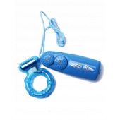 Эрекционное кольцо с вибратором Light Up - Seven Creations - в Бердске купить с доставкой