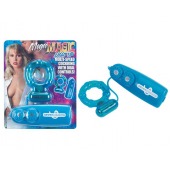 Эрекционное кольцо с вибратором Light Up - Seven Creations - в Бердске купить с доставкой