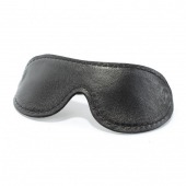 Кожаная маска на глаза - БДСМ Арсенал - купить с доставкой в Бердске