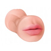 Двусторонний мастурбатор Goddess of Love - вагина и ротик - Lola Games - в Бердске купить с доставкой