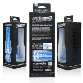 Мастурбатор Fleshlight Turbo - Trust Blue Ice - Fleshlight - в Бердске купить с доставкой