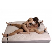 Бондаж для фиксации на кровати Frisky Bedroom Restraint Kit - XR Brands - купить с доставкой в Бердске