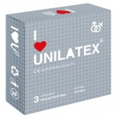 Презервативы с точками Unilatex Dotted - 3 шт. - Unilatex - купить с доставкой в Бердске