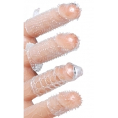 Набор из 4 насадок на член Pleasured Penis Enhancement Sleeve 4 Pack - XR Brands - в Бердске купить с доставкой