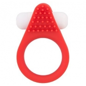Красное эрекционное кольцо LIT-UP SILICONE STIMU RING 1 RED - Dream Toys - в Бердске купить с доставкой