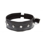 Полиуретановый ошейник с пуклями Collar with Studs - Blush Novelties - купить с доставкой в Бердске