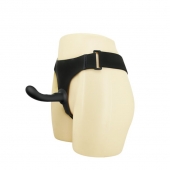 Страпон с изогнутой головкой Ultra Harness Curvy Dildo - 15,8 см. - Baile - купить с доставкой в Бердске