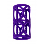 Фиолетовая насадка-сетка на член - A-toys - в Бердске купить с доставкой