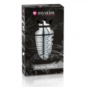 Анальный плаг для электростимуляции Hector Helix Buttplug L - 11,5 см. - MyStim - купить с доставкой в Бердске