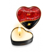 Массажная свеча с ароматом ванили Bougie Massage Candle - 35 мл. - Plaisir Secret - купить с доставкой в Бердске