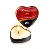 Массажная свеча с ароматом кокоса Bougie Massage Candle - 35 мл. - Plaisir Secret - купить с доставкой в Бердске
