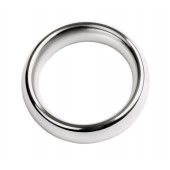 Металлическое эрекционное кольцо размера L - ToyFa - в Бердске купить с доставкой