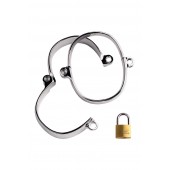 Металлический наручники с замком - ToyFa - купить с доставкой в Бердске