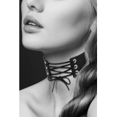 Оригинальный ошейник-чокер со шнуровкой - Bijoux Pour Toi - купить с доставкой в Бердске