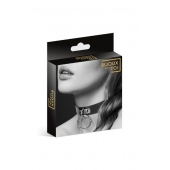 Узенький ошейник из полиуретана с кольцом - Bijoux Pour Toi - купить с доставкой в Бердске