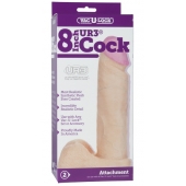 Ультрареалистичная насадка для трусиков Vac-U-Lock 8  ULTRASKYN Cock - 20,57 см. - Doc Johnson - купить с доставкой в Бердске
