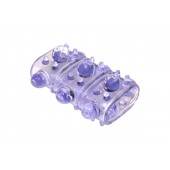 Фиолетовая насадка на пенис Rings Armour - Lola Games - в Бердске купить с доставкой