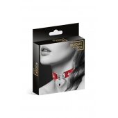 Красный чокер с замком в форме сердца - Bijoux Pour Toi - купить с доставкой в Бердске