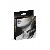 Черный чокер с двумя кольцами - Bijoux Pour Toi - купить с доставкой в Бердске