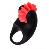 Чёрно-красное эрекционное виброкольцо Erotist - Erotist Adult Toys - в Бердске купить с доставкой