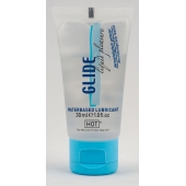 Интимная смазка на водной основе Glide - 30 мл. - HOT - купить с доставкой в Бердске