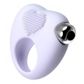Белое виброкольцо для продления полового акта JOS MOYS - JOS - в Бердске купить с доставкой