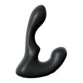 Черный анальный вибростимулятор P-Spot Milker - 14 см. - Pipedream - в Бердске купить с доставкой