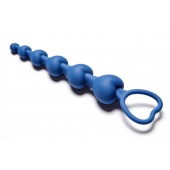 Синяя анальная цепочка Love Beam - 19 см. - Le Frivole