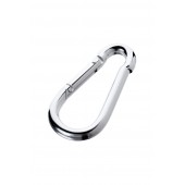 Серебристый карабин TOYFA Metal - ToyFa - купить с доставкой в Бердске