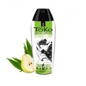 Интимный гель TOKO Pear   Exotic Green Tea с ароматом груши и зеленого чая - 165 мл. - Shunga - купить с доставкой в Бердске