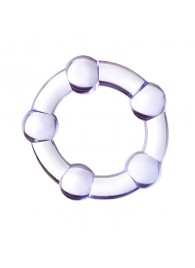 Фиолетовое эрекционное кольцо A-Toys - A-toys - в Бердске купить с доставкой