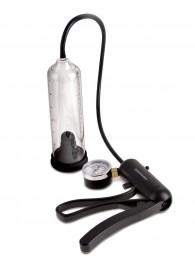 Вакуумная мужская помпа с датчиком давления Pro-Gauge Power Pump - Pipedream - в Бердске купить с доставкой
