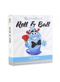стимулирующий презерватив-насадка Roll   Ball Classic - Sitabella - купить с доставкой в Бердске
