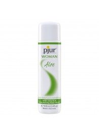 Лубрикант на водной основе pjur WOMAN Aloe - 100 мл. - Pjur - купить с доставкой в Бердске