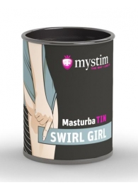 Компактный мастурбатор MasturbaTIN Swirl Girl - MyStim - в Бердске купить с доставкой