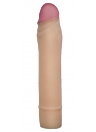 Телесная насадка-удлинитель из неоскин - 19,5 см. - LOVETOY (А-Полимер) - в Бердске купить с доставкой