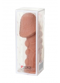 Насадка на фаллос с пузыриками, венками и ребристостью KOKOS Extreme Sleeve 09 - 12,7 см. - KOKOS - в Бердске купить с доставкой