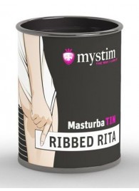 Компактный мастурбатор MasturbaTIN Ribbed Rita - MyStim - в Бердске купить с доставкой