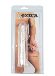 Насадка-удлинитель из прозрачного силикона LIDL EXTRA SILICONE PENIS EXTENSION - Seven Creations - в Бердске купить с доставкой