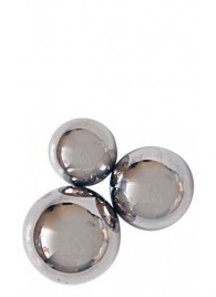 Набор из 3 вагинальных шариков без шнурка - 1137