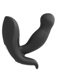 Черный вибромассажер простаты PROSTATE HERO - Dream Toys - в Бердске купить с доставкой