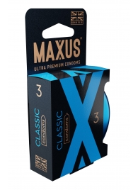 Классические презервативы в железном кейсе MAXUS Classic - 3 шт. - Maxus - купить с доставкой в Бердске