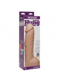 Огромная насадка-реалистик Vac-U-Lock Realistic Hung - 31,7 см. - Doc Johnson - купить с доставкой в Бердске