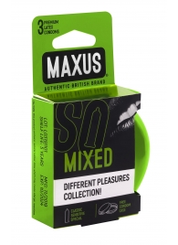 Презервативы в железном кейсе MAXUS Mixed - 3 шт. - Maxus - купить с доставкой в Бердске