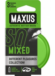 Презервативы в железном кейсе MAXUS Mixed - 3 шт. - Maxus - купить с доставкой в Бердске